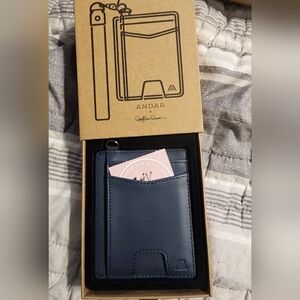 Andar denner wallet navy blue